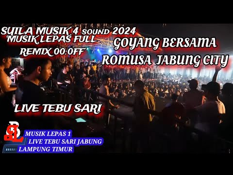 SYILA MUSIK//MUSIK LEPAS FULL REMIX FULLL BASS SPESIAL TUAN MUDA  LIVE TEBU SARI JABUNG LAMTIM 2024