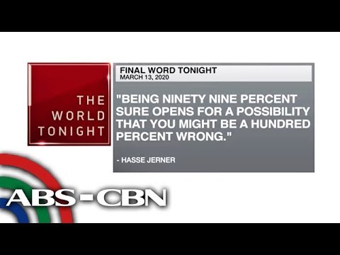 Final Word - March 13, 2020 | ANC