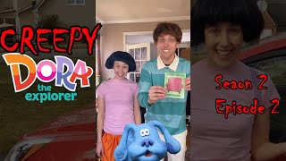 Dora plays Blues Clues