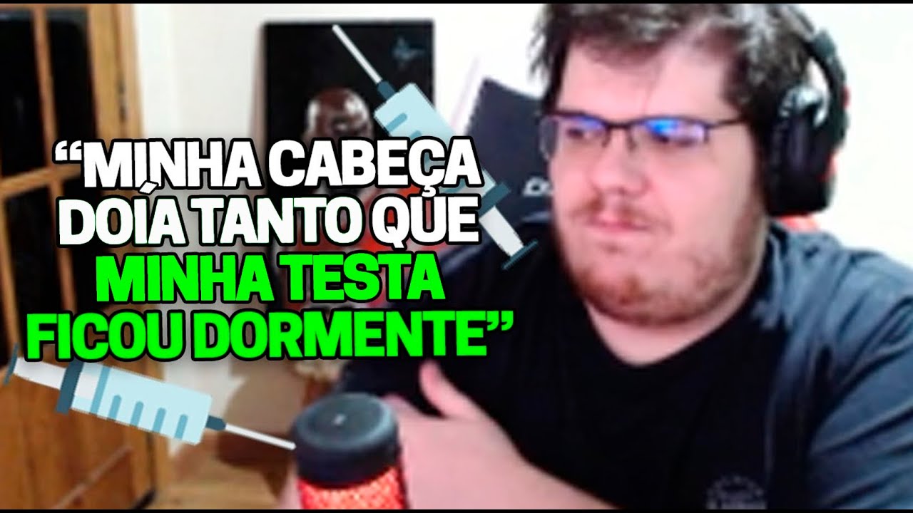 O DIA QUE O CASIMIRO TOMOU A PRIMEIRA DOSE DA VACINA | Cortes do Casimito