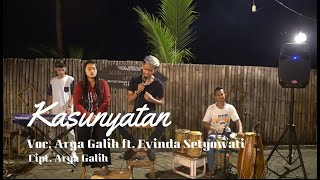 Download lagu Arya Galih ft. Evinda Setyowati - Kasunyatan (By Arjuna Gong) - Player Toples mp3