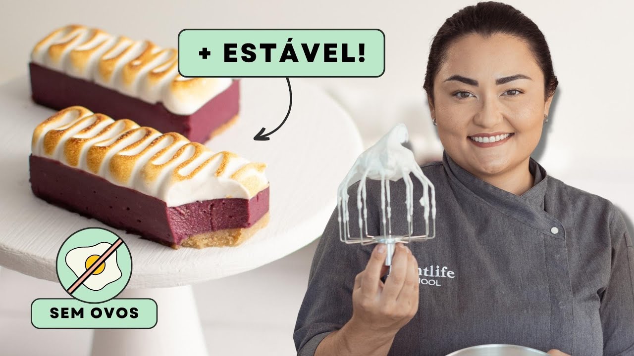 COMO FAZER MERENGUE VEGANO - SEM OVOS, FEITA COM AQUAFABA