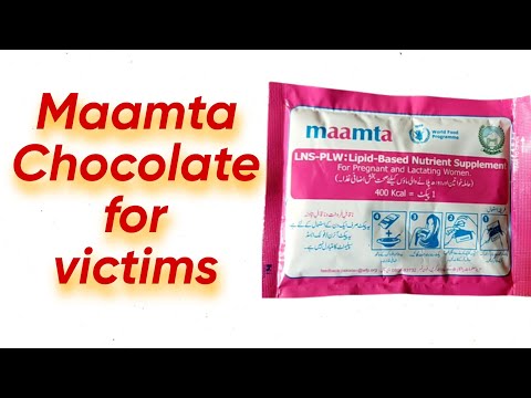 Maamta Chocolate for victims || Best For Children And Pregnant Woman