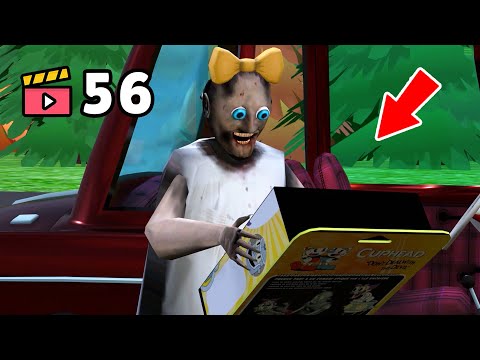 Granny and super find! vs Grandpa vs Baldi - funny horror animation (Compilation #56)