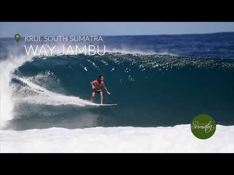 Solid swell at Way Jambu