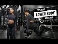 EXPLOSIVE LEG DAY LOWER BODY WORKOUT WITH ANALIS CRUZ