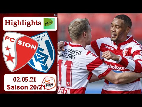 Highlights: FC Sion vs FC Lausanne - Sport (02.05.21)