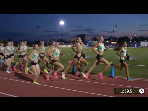 Record Setting Girls Mile at Festival of Miles
