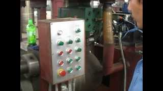 how to operate our metal chips briquetting press, PLC metal chips briquetting press