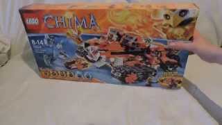 preview picture of video 'LEGO® Legends Of Chima™ 70224 Передвижной командный пункт Тигров'