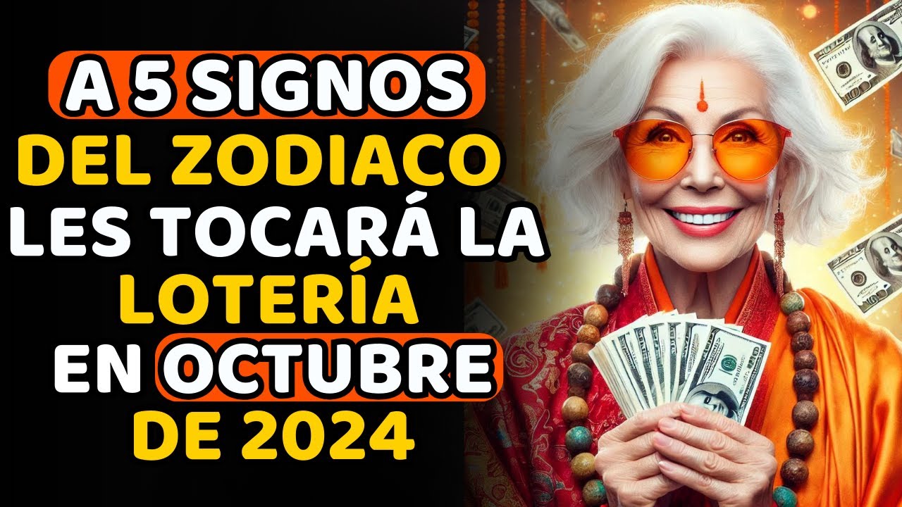 Predicción De Nostradamus⭐️ 5 Signos Del Zodiaco Que Ganarán La Lotería 💰 ¡En Octubre De 2024! 🌟