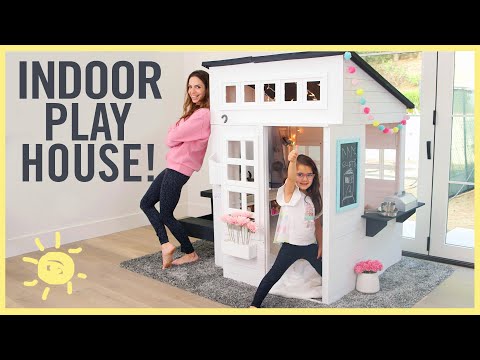 PLAY | INDOOR PLAYHOUSE (Crazy Build & Customization!)