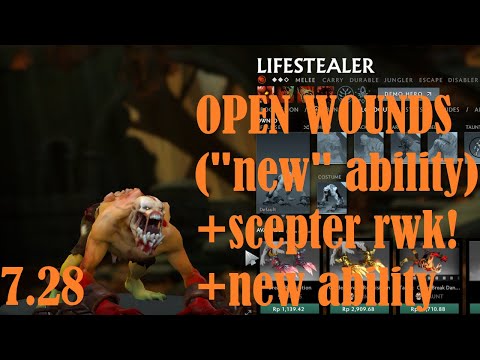 [LIFESTEALER] Update 7.28 Aghanim's Shard ("New" Ability)