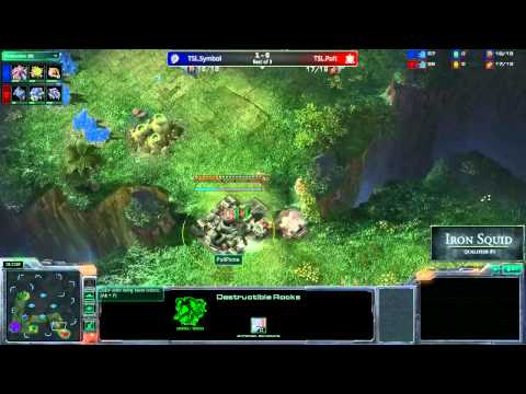 Iron Squid Qualifier #1 - G2 P1 - TSL.Polt (T) v TSL.Symbol (Z)