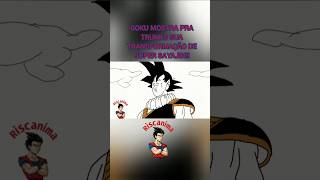 GOKU MOSTRA PRA TRUNKS SUA TRANSFORMAÇÃO DE SUPER SAYAJIN!! #goku #dragonball #animation #flipaclip