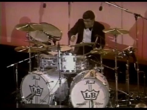 1983 LOUIE BELLSON drum solo w/ his "Big Band Explosion" in KENTUCKY