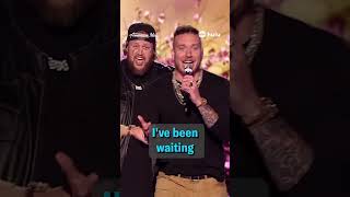 When Brandon Lake met Carrie Underwood for the first time! 🖤  - American Idol 2025