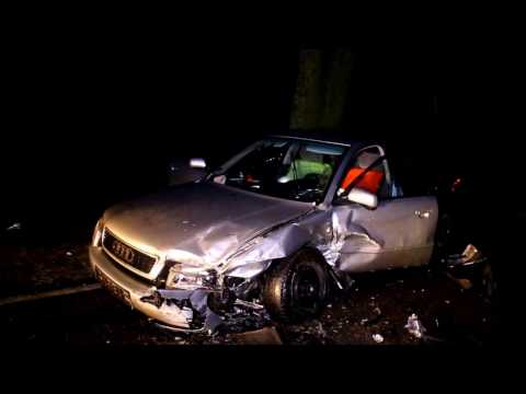 Wypadek na DW 537 Lubawa - Pawłowo gm.Lubawa