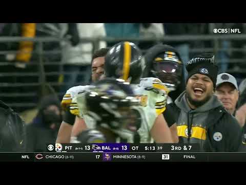 Ben Roethlisberger Game-Winning OT Drive vs. Ravens | NFL Week 18