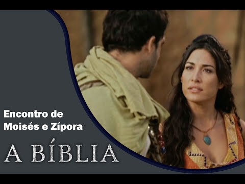A Bíblia - OS DEZ MANDAMENTOS:  Encontro de Moisés e Zípora | PARTE