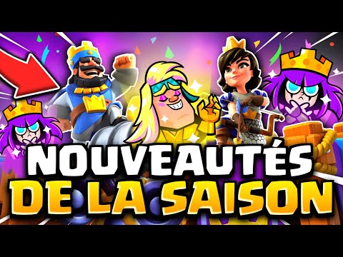 Toutes les infos de la nouvelle saison Clash Royale !