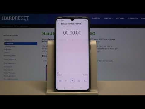 How to Record Screen on ZTE Axon 11 - ZTE Screen Recorder