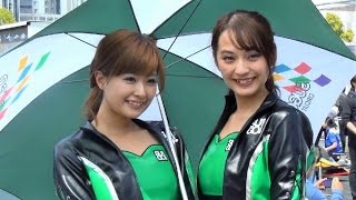 モータースポーツジャパン2017 in お台場③  美人レースクイーン 高木由紀さん 鈴木佳奈さん 2017SUGOレースクイーン