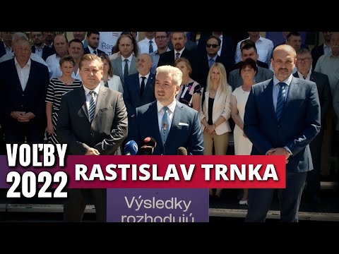 RASTISLAV TRNKA - Ohlásenie kandidatúry vo voľbách do VÚC