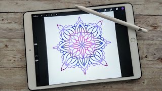 Making Mandalas in Procreate - for beginners