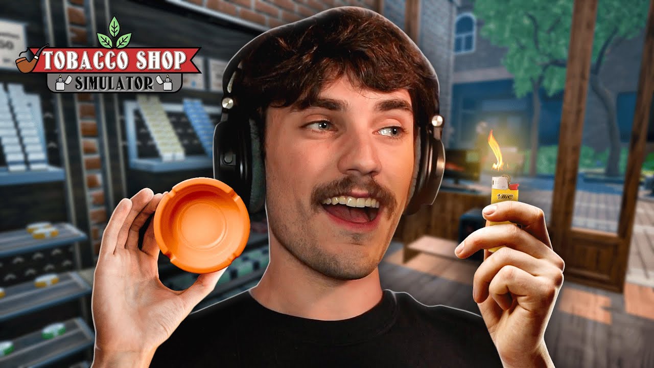 MOUNT E AMIGOS ABRIRAM UMA TABACARIA | Tobacco Shop Simulator