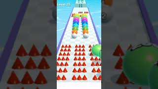 Ball Run 2048 - Level 25 Gameplay