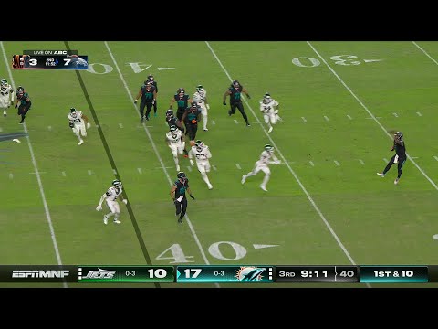 Tua Tagovailoa's best plays from from Week 4 win over Jets on Monday Night Football | Miami Dolphins