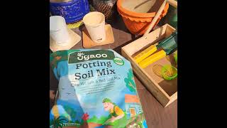 ugaoo potting soil mix unboxing n review contains manure, vermicompost,redsoil,cooperation,bone mix