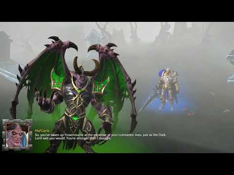 Mal'Ganis all dialogue/cutscenes warcraft 3 reforged