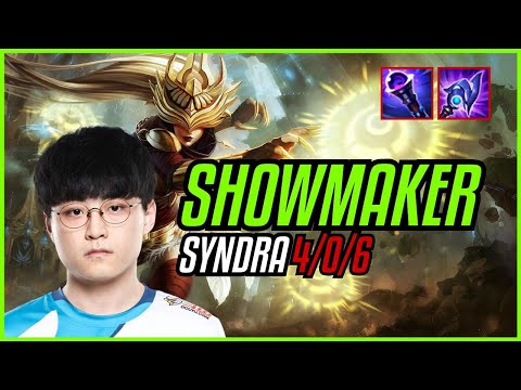 SHOWMAKER - SYNDRA - EUW MASTER - PATCH 11.9