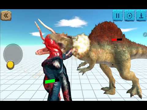 Kozarog vs spinosaurus,all their ability,speed 1vs1,fall damage,crowd and more)-ARBS