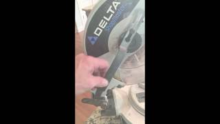 Andy’s DIY: How to install 10 inch Delta miter saw blade shield/cover