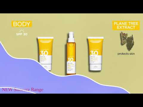 Clarins CLARINS INVESTICAL SUN CARE GEL - NUSIKALUS ALYVUOGIŲ SPF30 50ML video