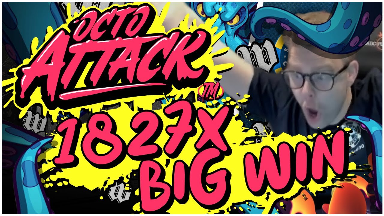 Bläckfisken festar till det! - Octo Attack BIG WIN