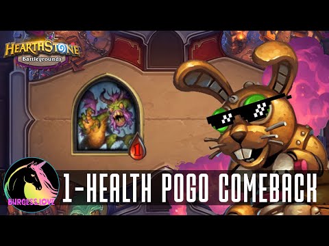 One Health Pogo-Hopper Comeback [BATTLEGROUNDS]