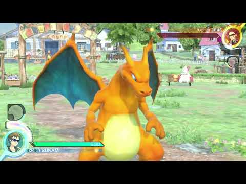 Pokkén Tournament DX TSUNAMI (Charizard) Vs. sonic (Decidueye)