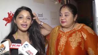 Television Celebs with their mothers at Peninsula Grand Hotel