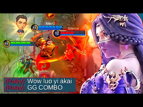 Best Combo Luo Yi Akai 2022 | Luo Yi Top 1 Global 2022 Gameplay - Mobile Legends