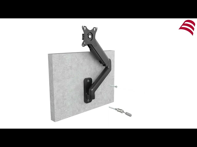 Equip 650137 support d'écran plat pour bureau 81,3 cm (32") Noir Mur video