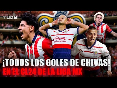 UNMISSABLE! 🔥🐐 ALL of CHIVAS' goals in the 2024 Clausura | TUDN