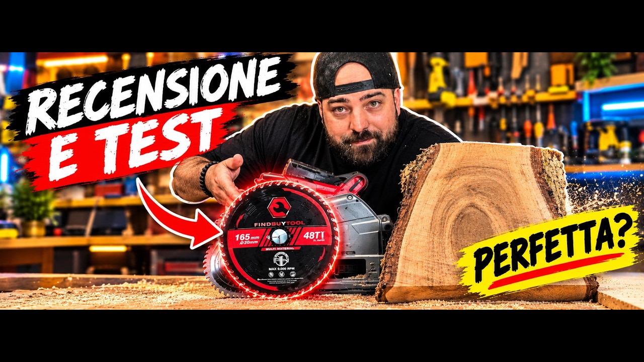 HO MESSO ALLA PROVA QUESTA LAMA! 🔥 MDF, OSB, MULTISTRATO e NOCE