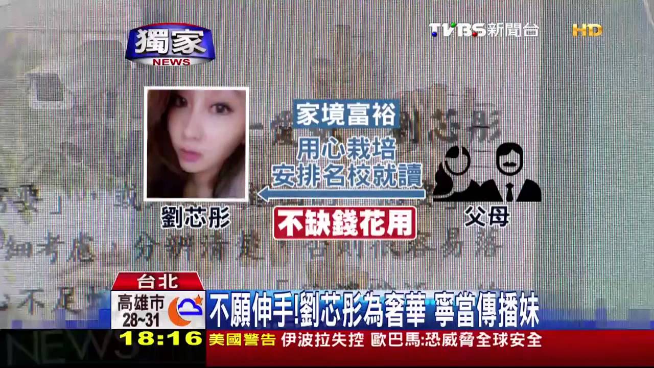 〈獨家〉志工變身夜店玩咖! 劉芯彤轉變入歧途