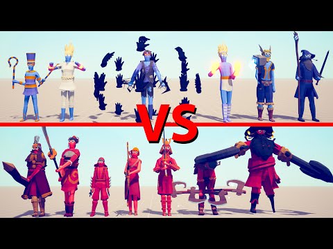 LEGACY Team vs SECRETS Team - Totally Accurate Battle Simulator TABS