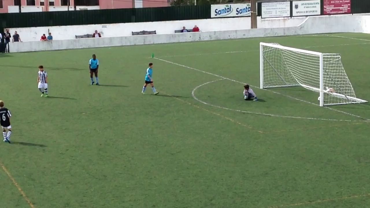 Juniores D Fut.7 D1 S5 2016/17 - Jornada 2; SCL 0-8 CIF 7º golo Fred