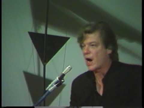 Lebbeus Woods: Sentricity: the unified urban field (November 30, 1988) Part 1 of 2